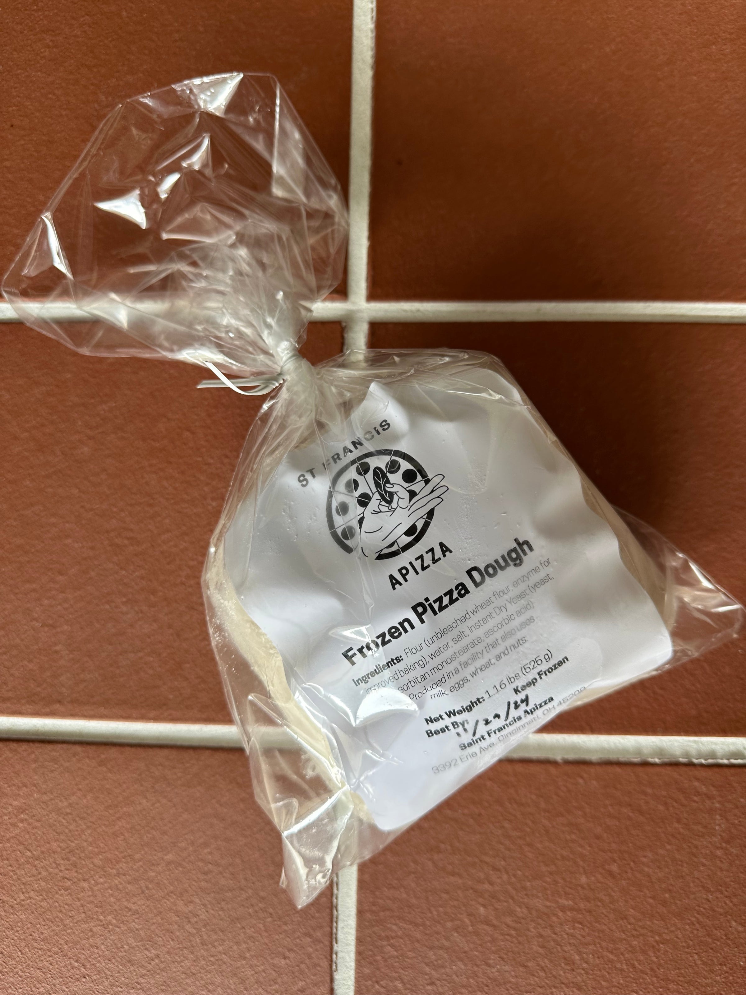 Saint Franky's Frozen Pizza - Frozen Pizza Dough Ball (Unbaked